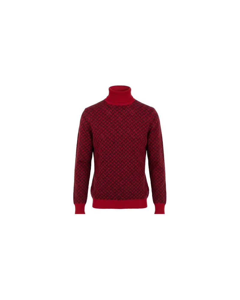 Drumohr  STRICKWAREN - Rollkragenpulloverauf YOOX.COM Rot