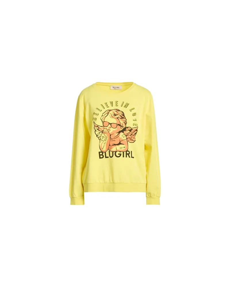 Blumarine TOPS - Sweatshirtsauf YOOX.COM Gelb