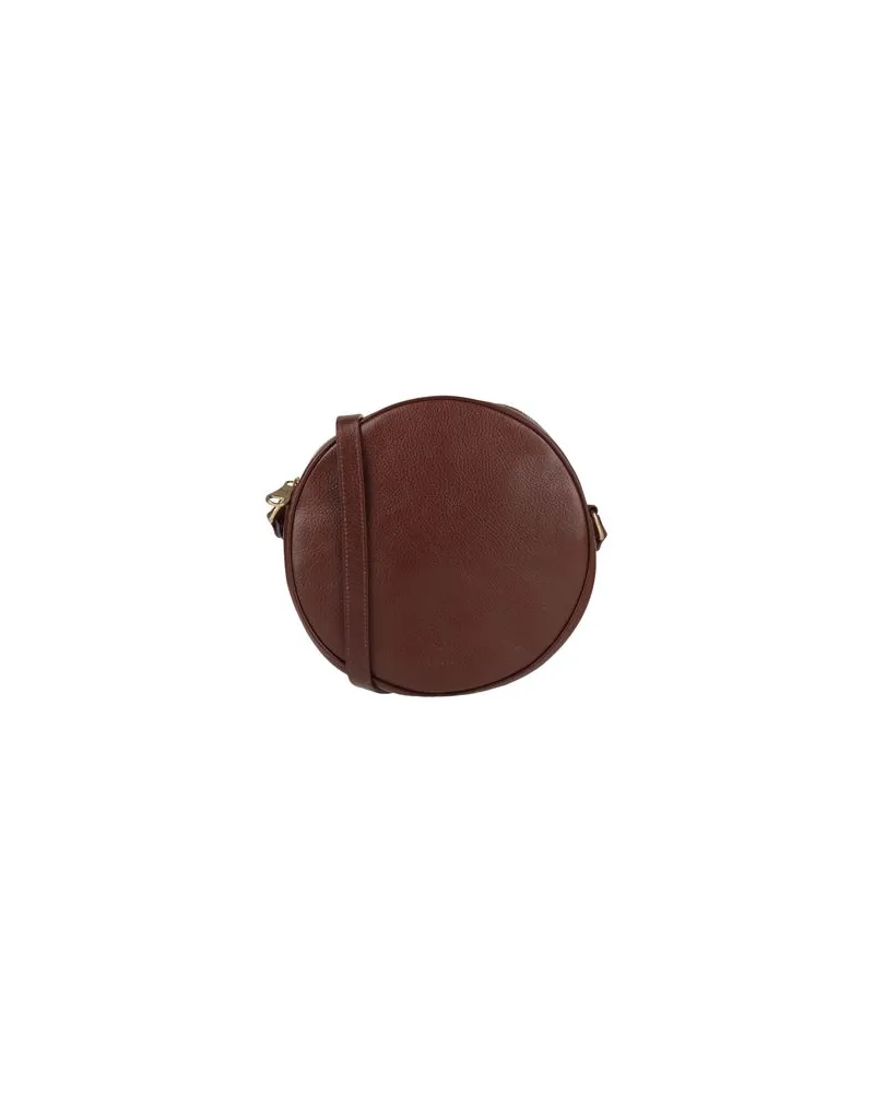 IL BISONTE TASCHEN - Umhängetascheauf YOOX.COM Schokobraun