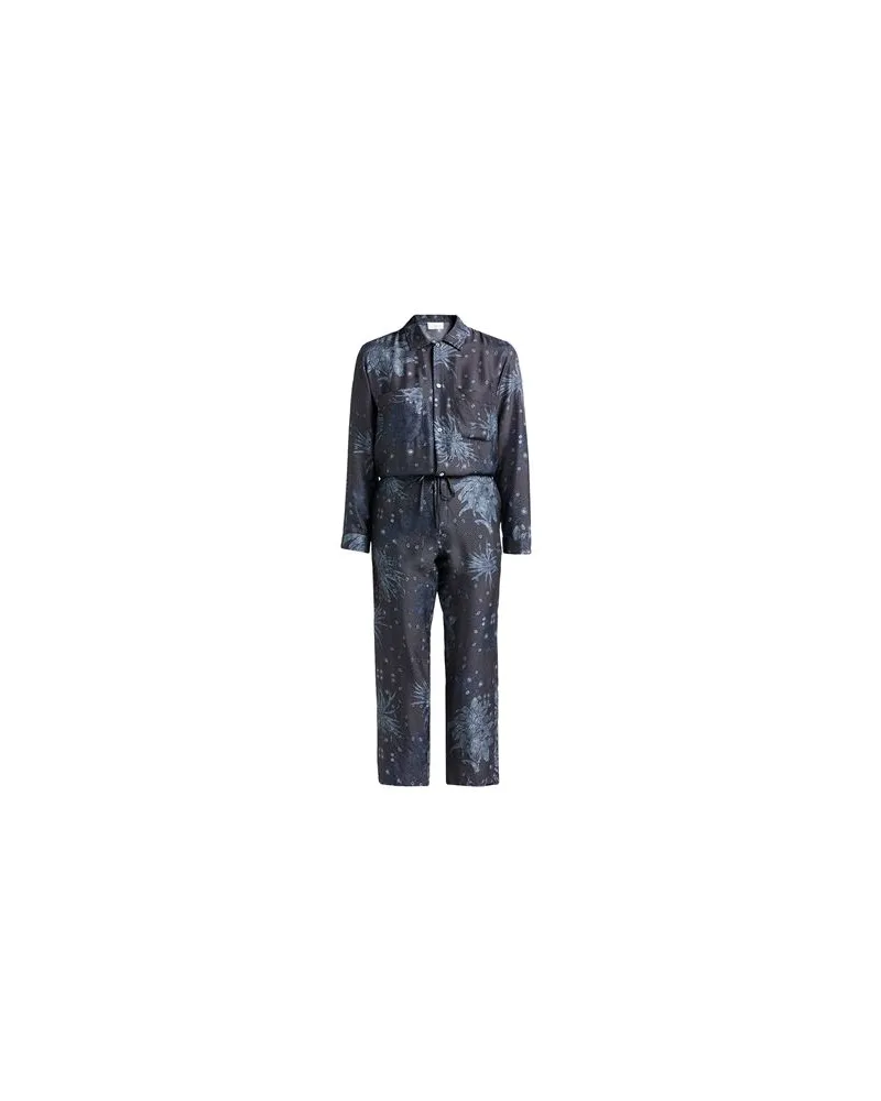 Pierre-Louis Mascia OVERALLS - Jumpsuitsauf YOOX.COM Nachtblau