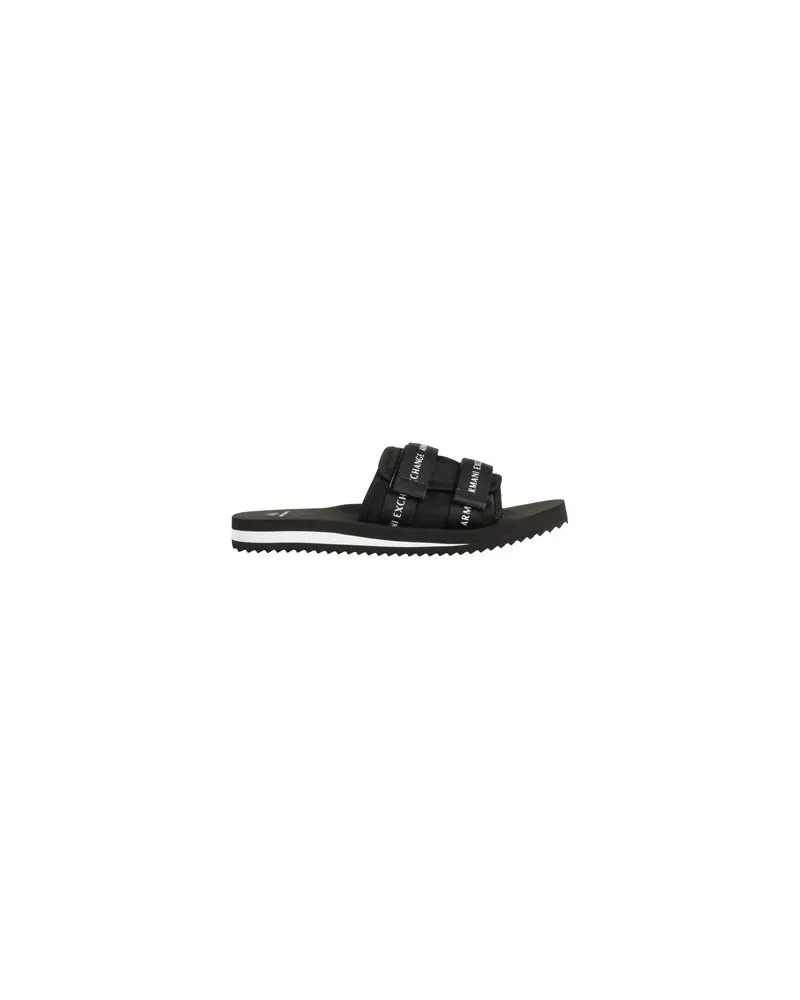Armani Exchange SCHUHE - Sandalenauf YOOX.COM Schwarz
