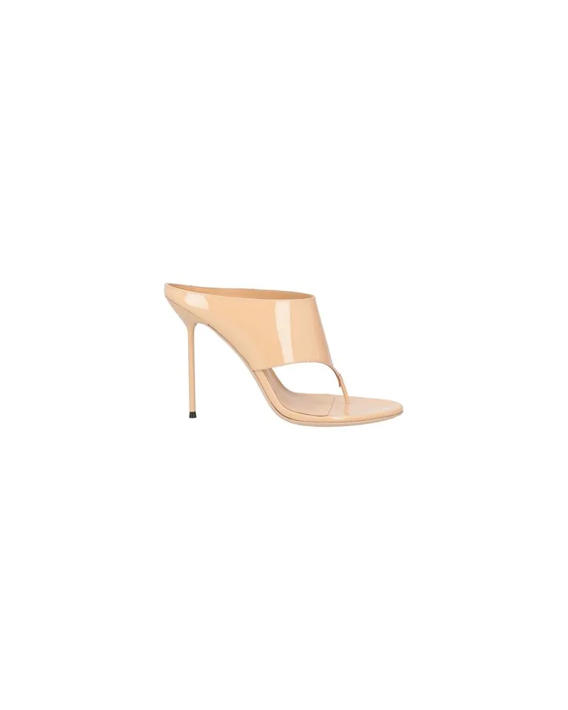 Paris Texas SCHUHE - Zehentrennerauf YOOX.COM Beige