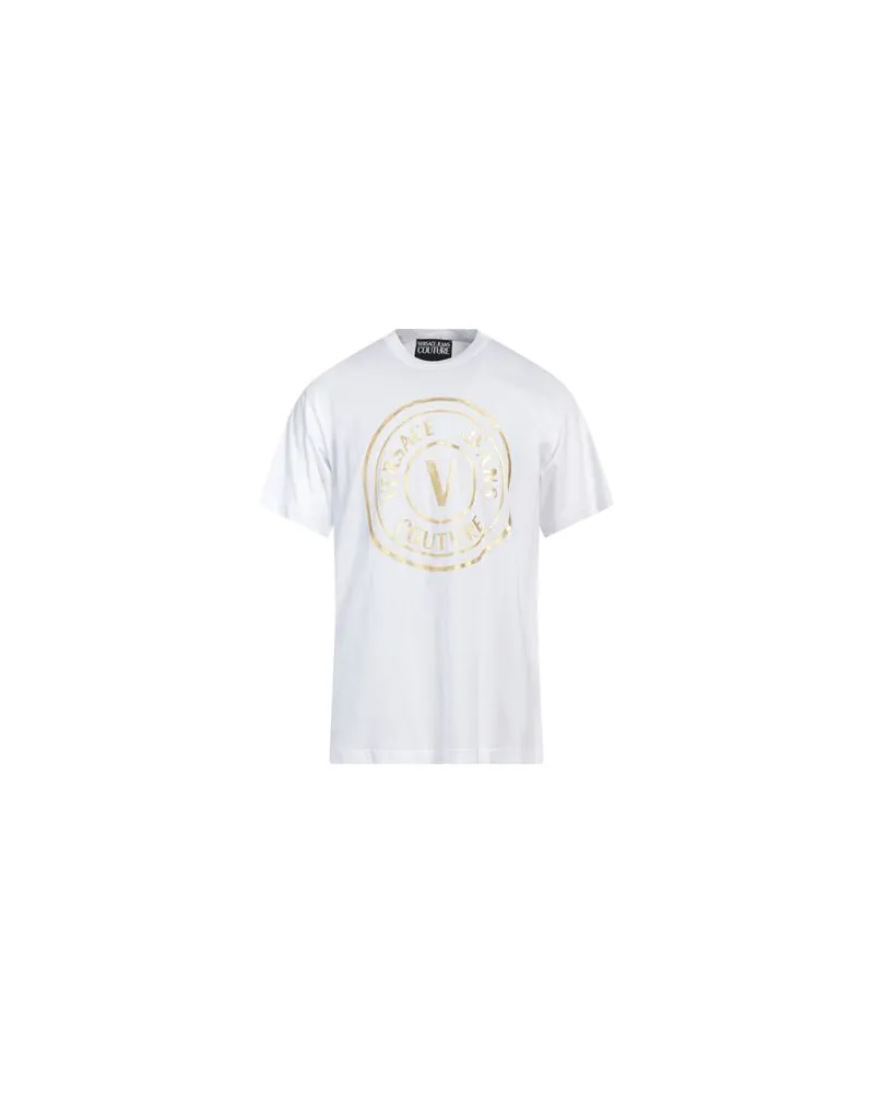 Versace Jeans TOPS - T-shirtsauf YOOX.COM Weiß