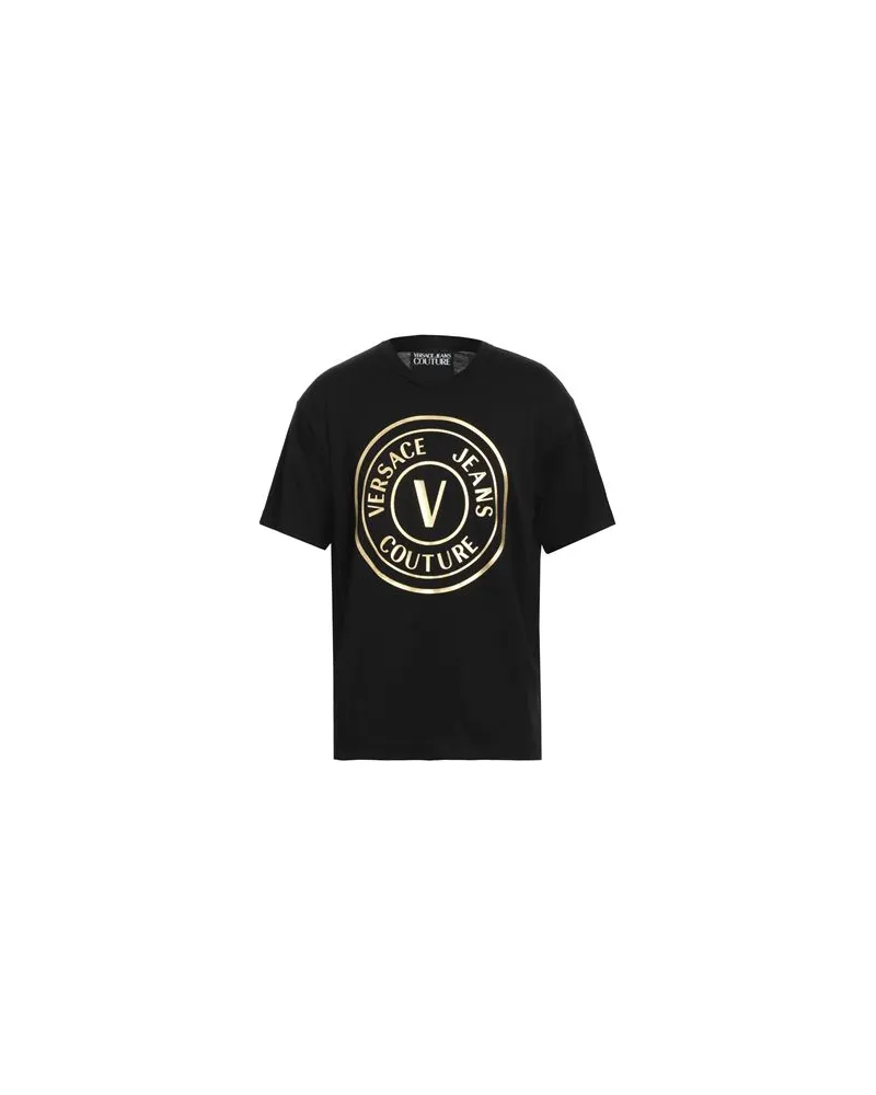 Versace Jeans TOPS - T-shirtsauf YOOX.COM Schwarz