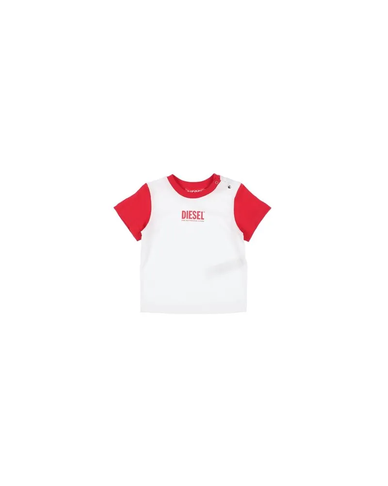 Diesel TOPS - T-shirtsauf YOOX.COM Rot