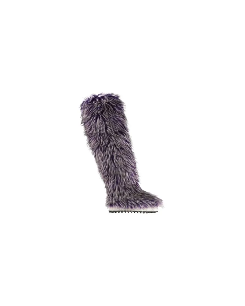 Dolce & Gabbana SCHUHE - Stiefelauf YOOX.COM Violett