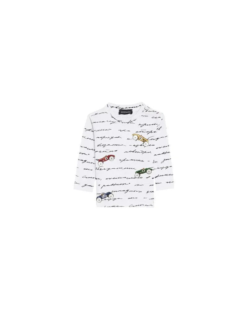 Monnalisa TOPS - T-shirtsauf YOOX.COM Weiß