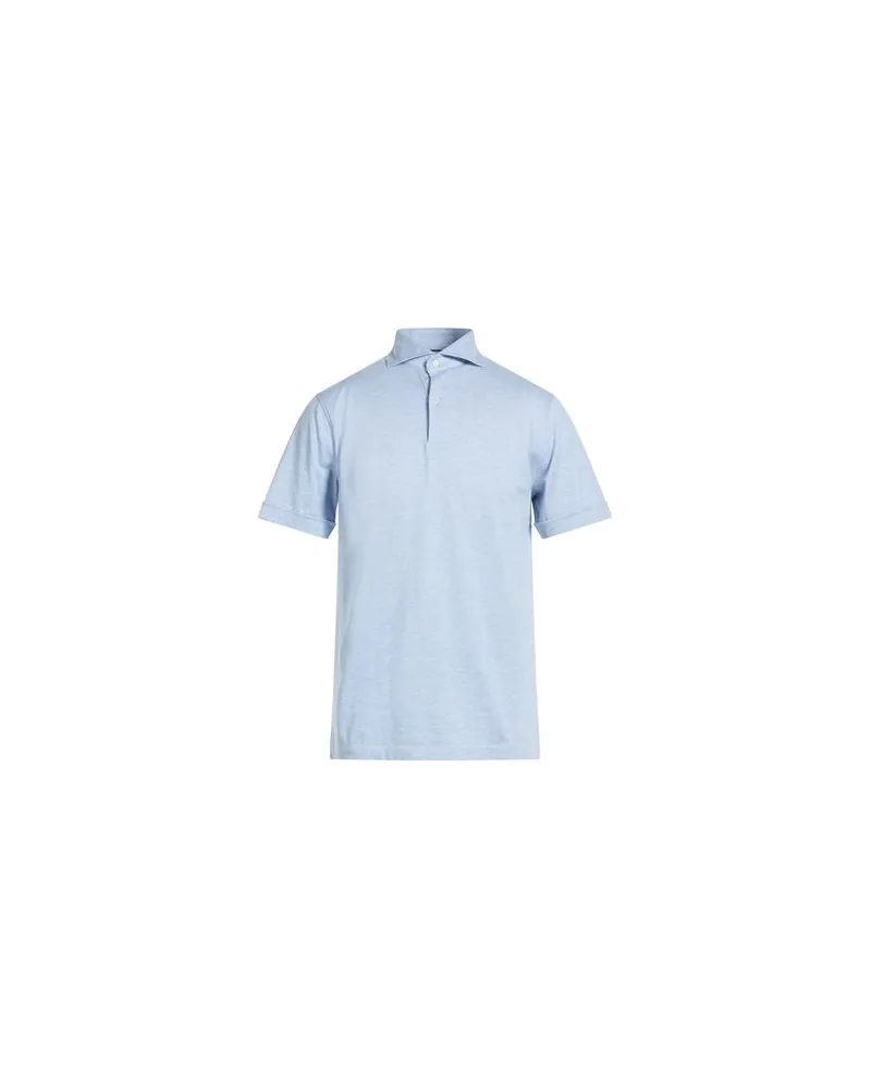 Hackett N°14 SAVILE ROW - TOPS - Poloshirtsauf YOOX.COM Hellblau