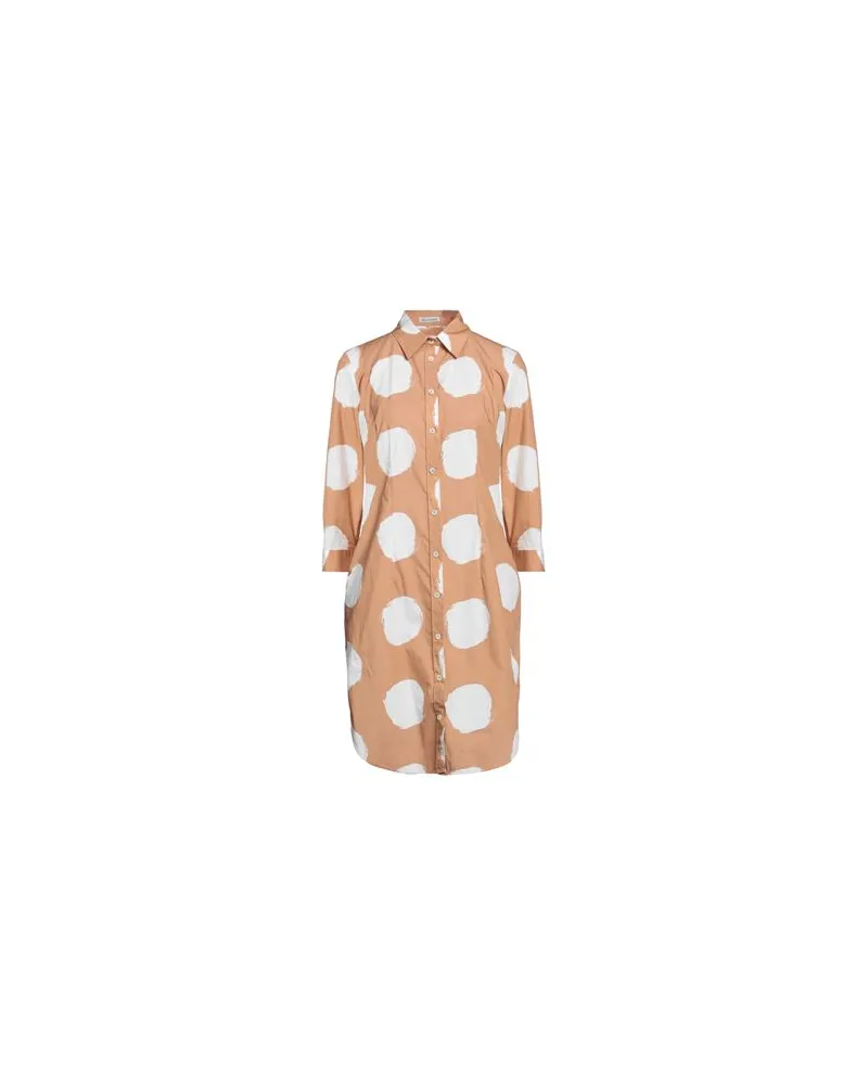 Camicettasnob KLEIDER - Mini-Kleiderauf YOOX.COM Sand