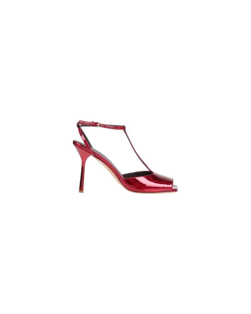 SPORTMAX SCHUHE - Sandalenauf YOOX.COM Rot