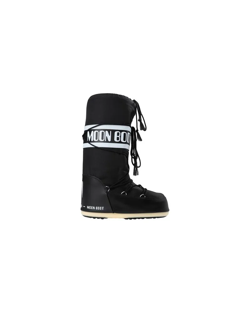 Moon Boot NYLON BLACK   - SCHUHE - Stiefelauf YOOX.COM Schwarz