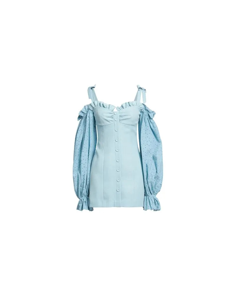 La Semaine Paris KLEIDER - Mini-Kleiderauf YOOX.COM Blaugrau