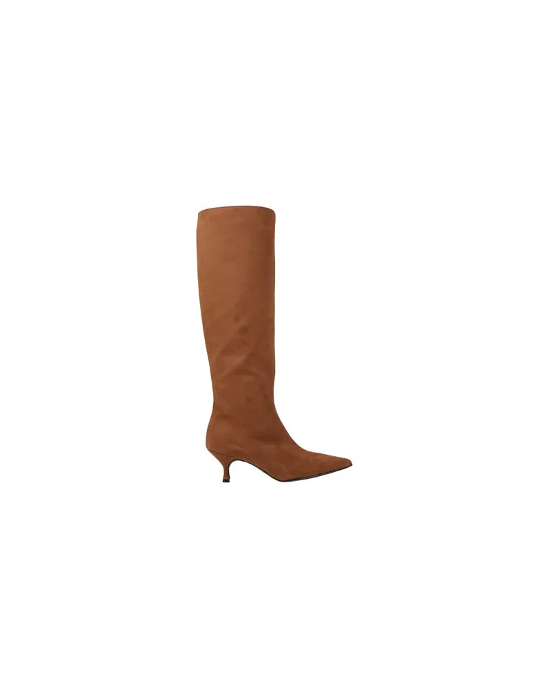 Divine Follie SCHUHE - Stiefelauf YOOX.COM Braun