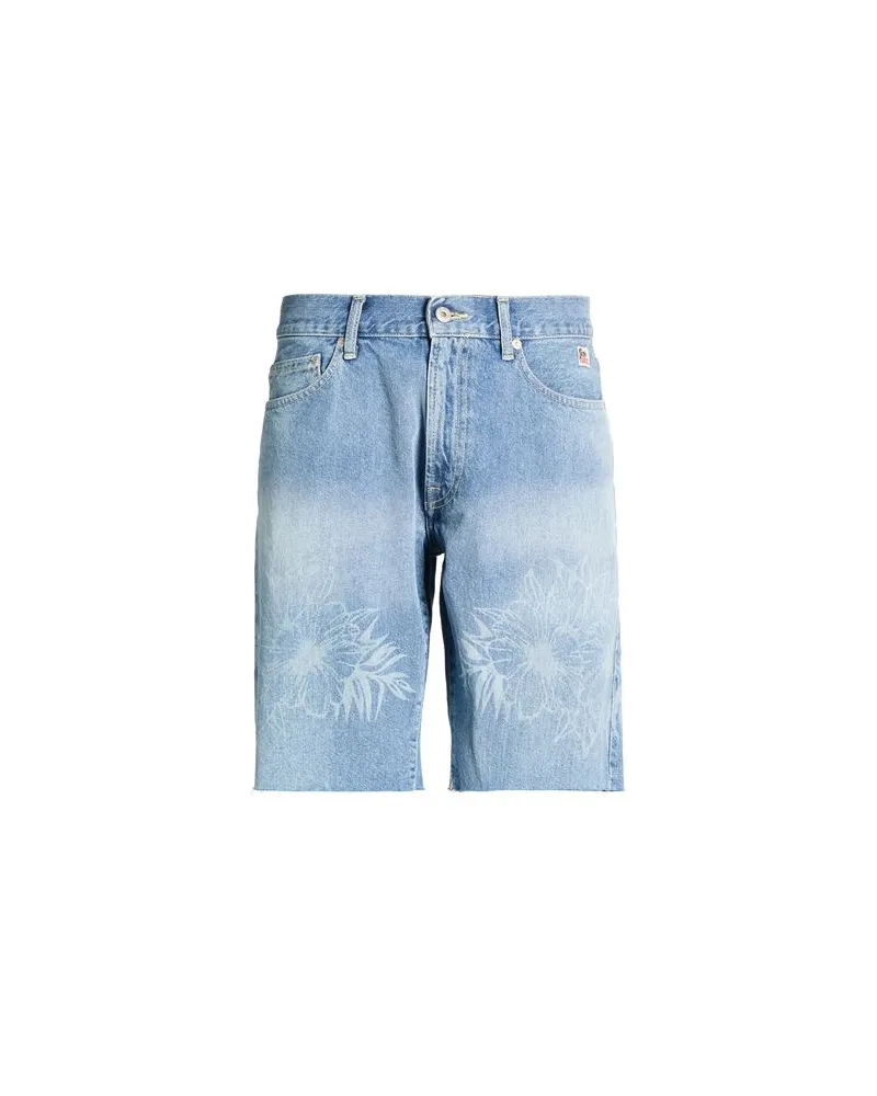 Roy Roger's HOSEN & RÖCKE - Jeansshortsauf YOOX.COM Blau