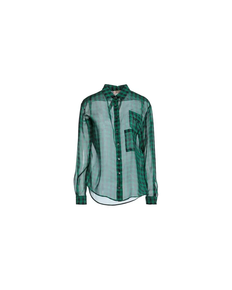 N° 21 TOPS - Hemdenauf YOOX.COM Grün