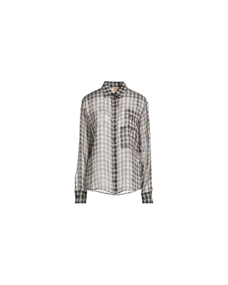 N° 21 TOPS - Hemdenauf YOOX.COM Dunkelbraun