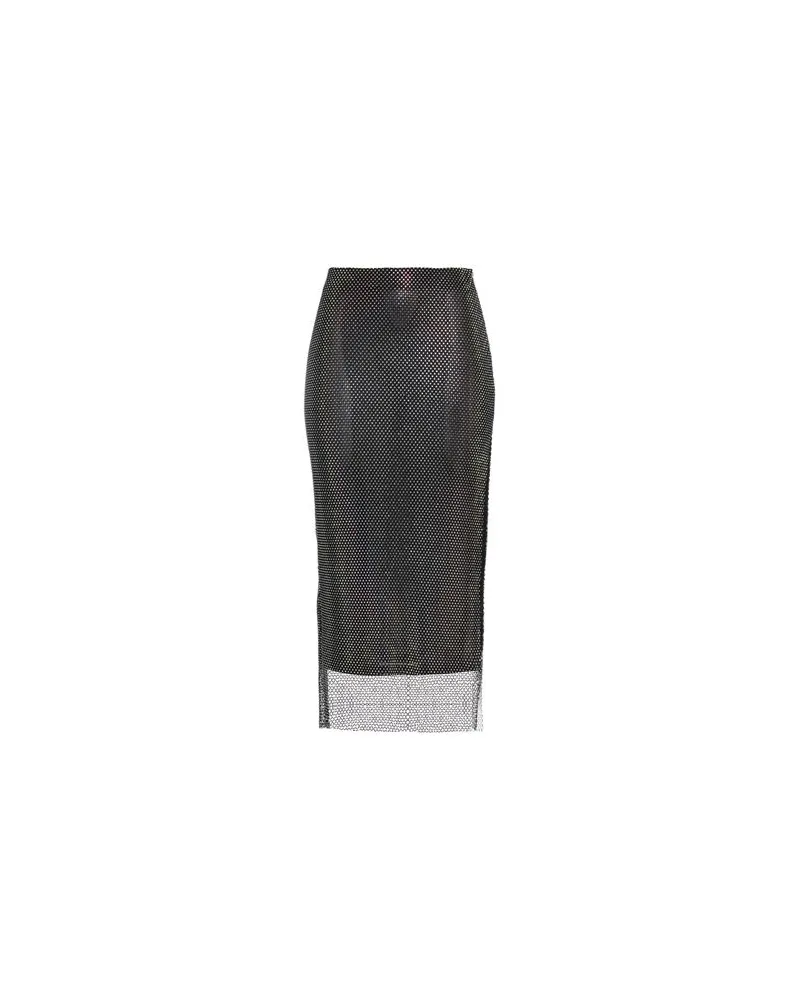 ROTATE Birger Christensen HOSEN & RÖCKE - Midi-Röckeauf YOOX.COM Schwarz