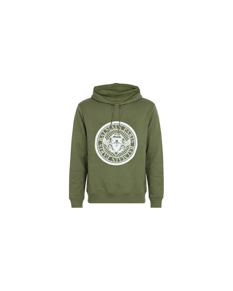 Balmain TOPS - Sweatshirtsauf YOOX.COM Militärgrün