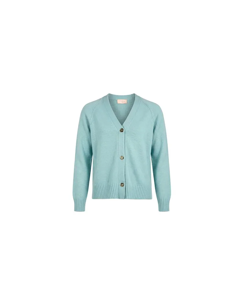 Ferrante STRICKWAREN - Strickjackenauf YOOX.COM Himmelblau