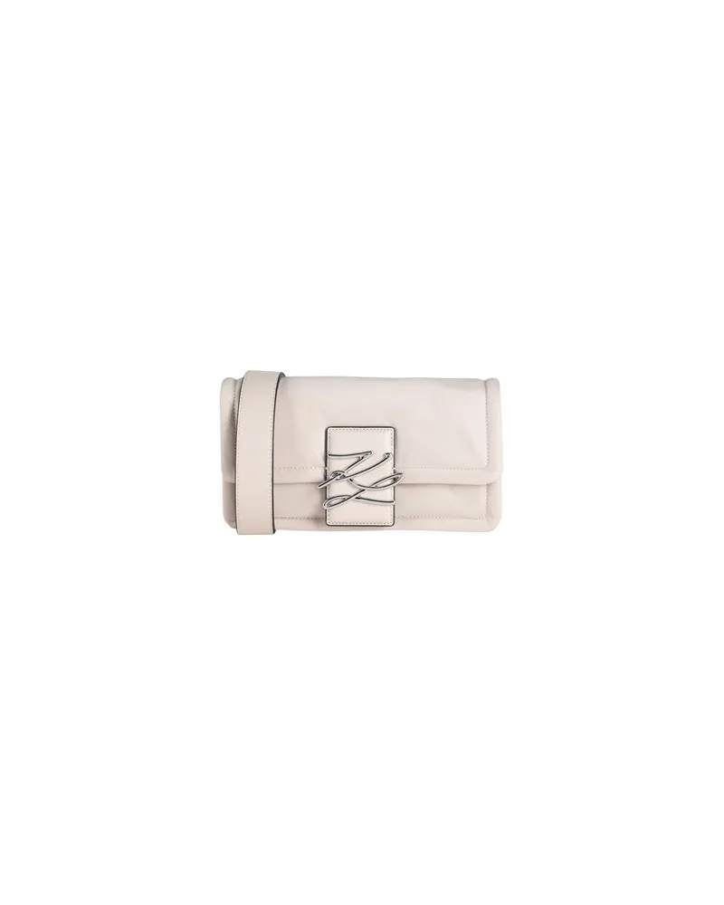 Karl Lagerfeld TASCHEN - Schultertaschenauf YOOX.COM Beige