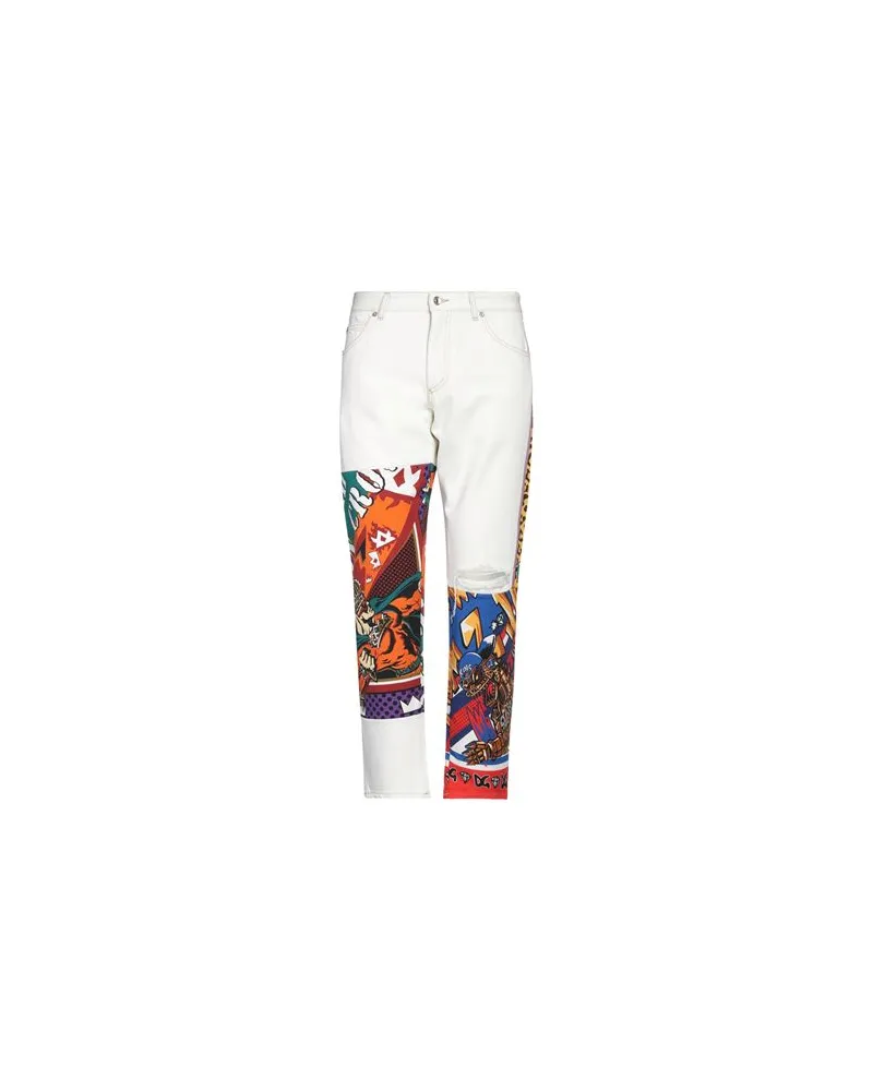 Dolce & Gabbana HOSEN & RÖCKE - Jeanshosenauf YOOX.COM Weiß