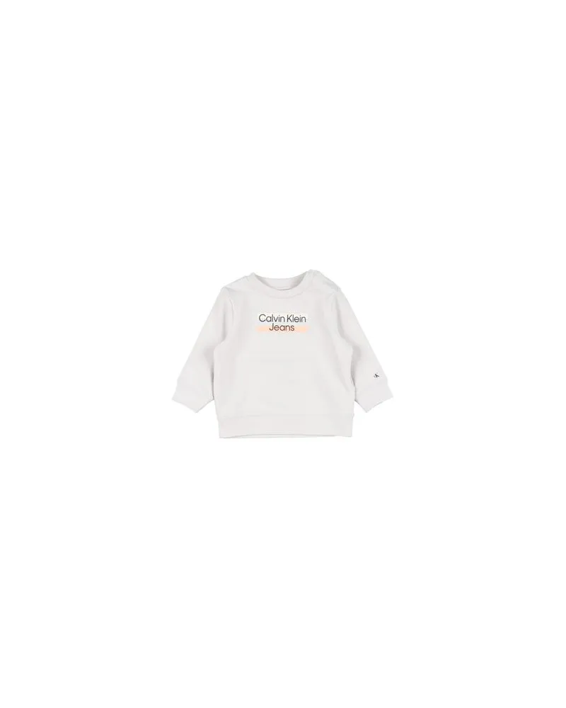 Calvin Klein TOPS - Sweatshirtsauf YOOX.COM Hellgrau