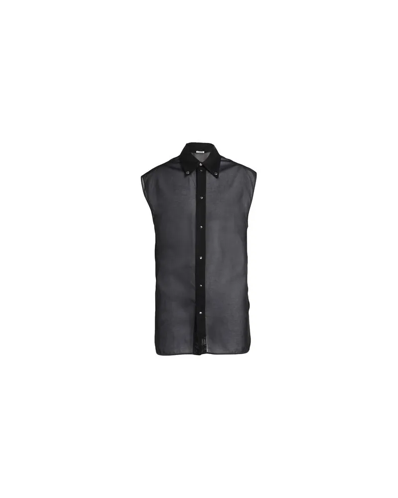 Jil Sander TOPS - Hemdenauf YOOX.COM Schwarz