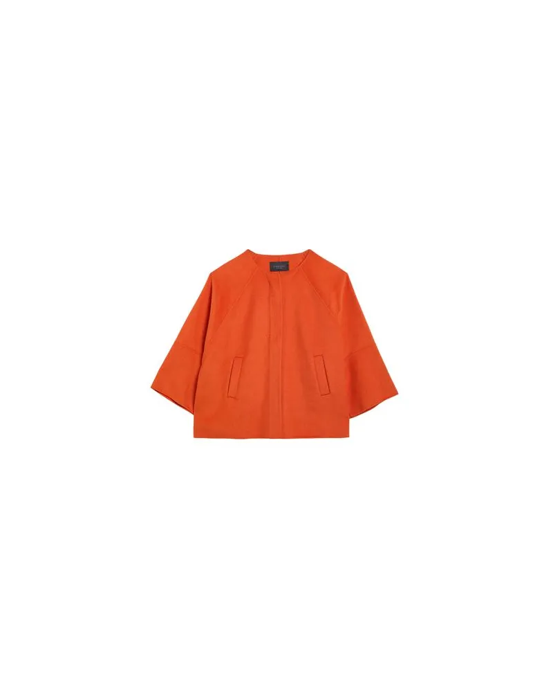 Elena Mirò JACKEN & MÄNTEL - Mäntelauf YOOX.COM Orange