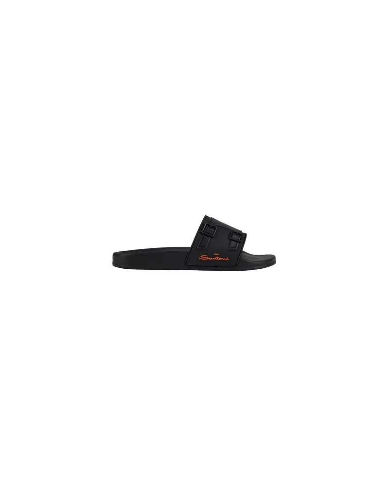 Santoni SCHUHE - Sandalenauf YOOX.COM Schwarz