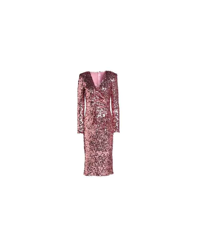 Dolce & Gabbana KLEIDER - Midi-Kleiderauf YOOX.COM Rosa