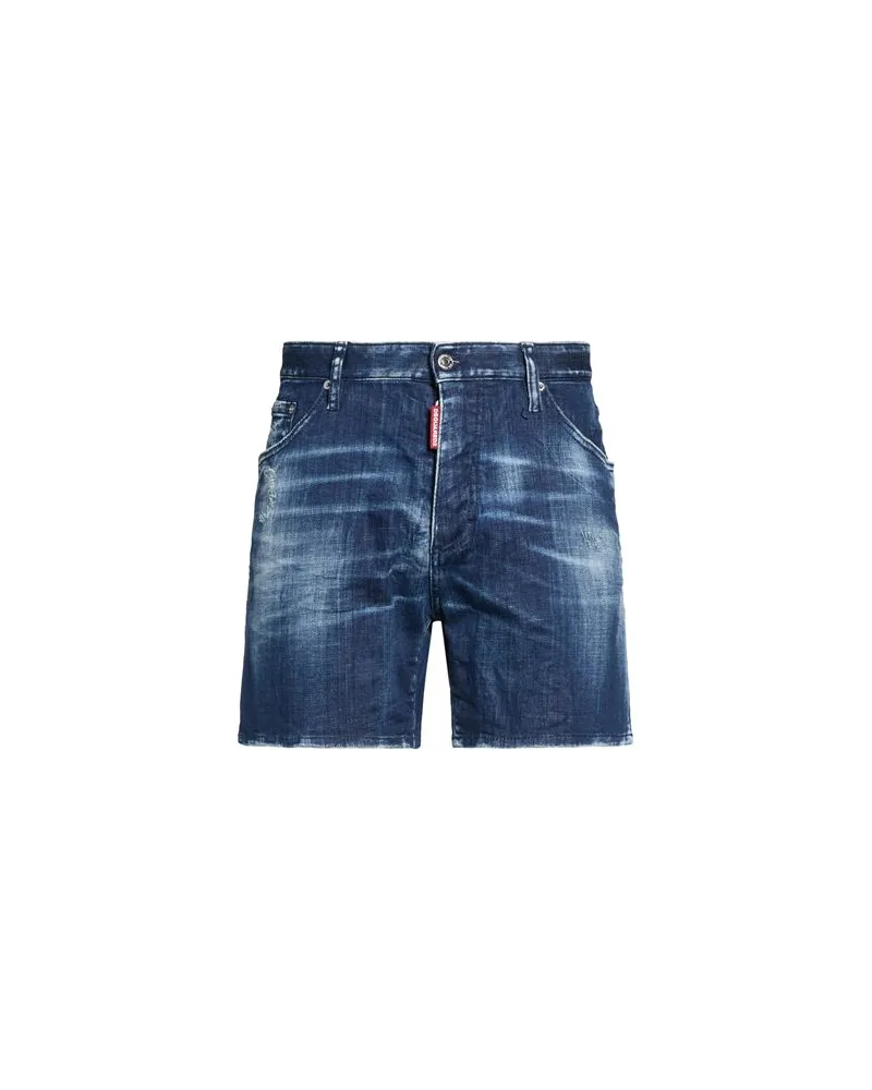 Dsquared2 HOSEN & RÖCKE - Jeansshortsauf YOOX.COM Blau