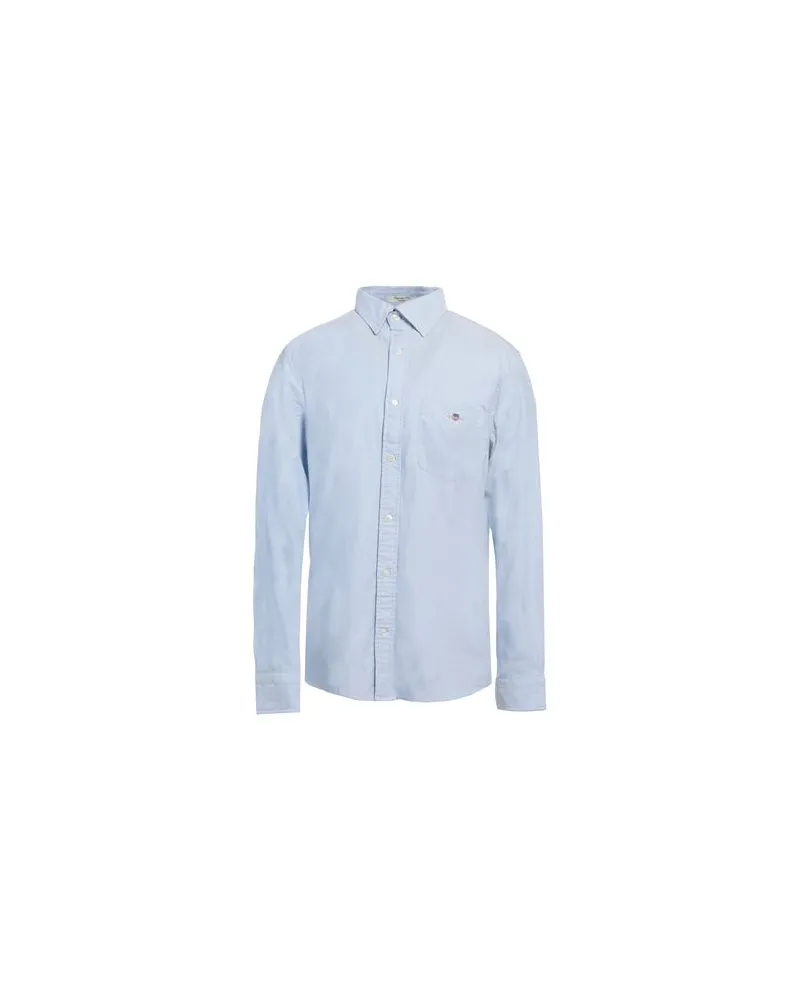 Gant TOPS - Hemdenauf YOOX.COM Himmelblau