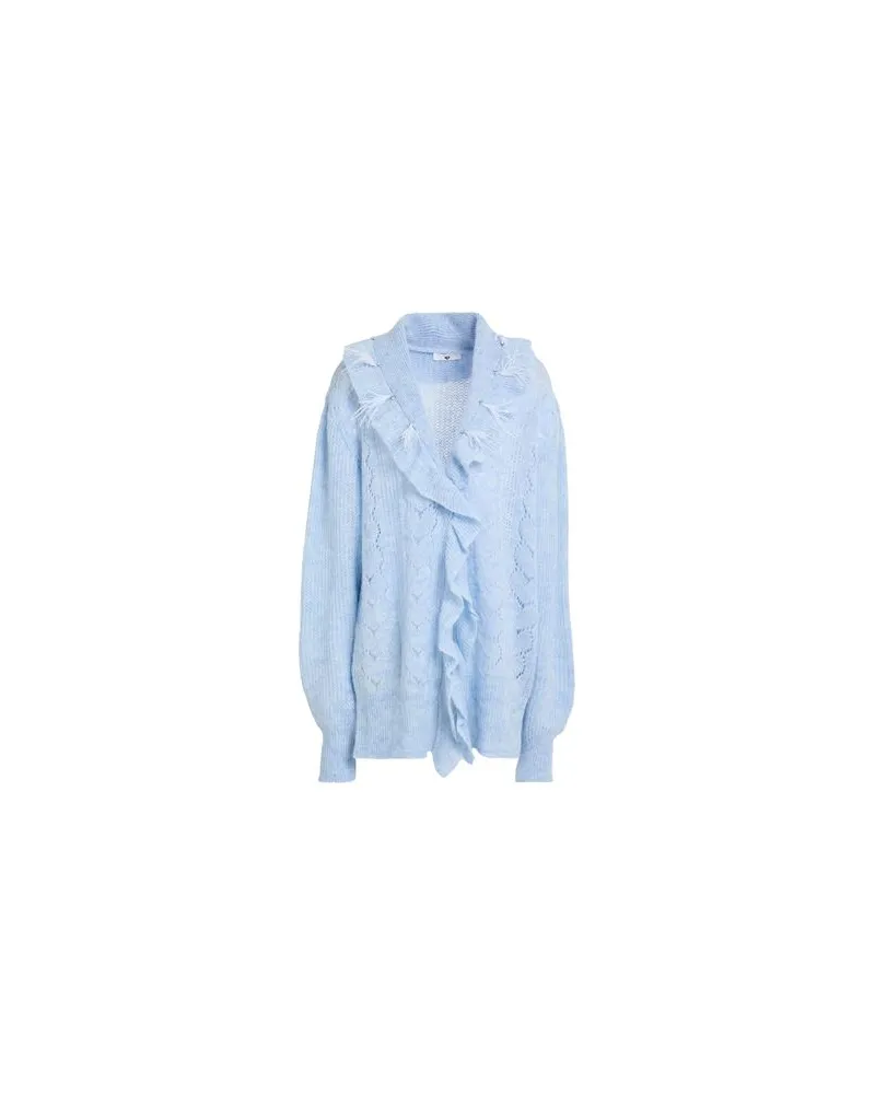 Twin-Set U&B  - STRICKWAREN - Strickjackenauf YOOX.COM Himmelblau
