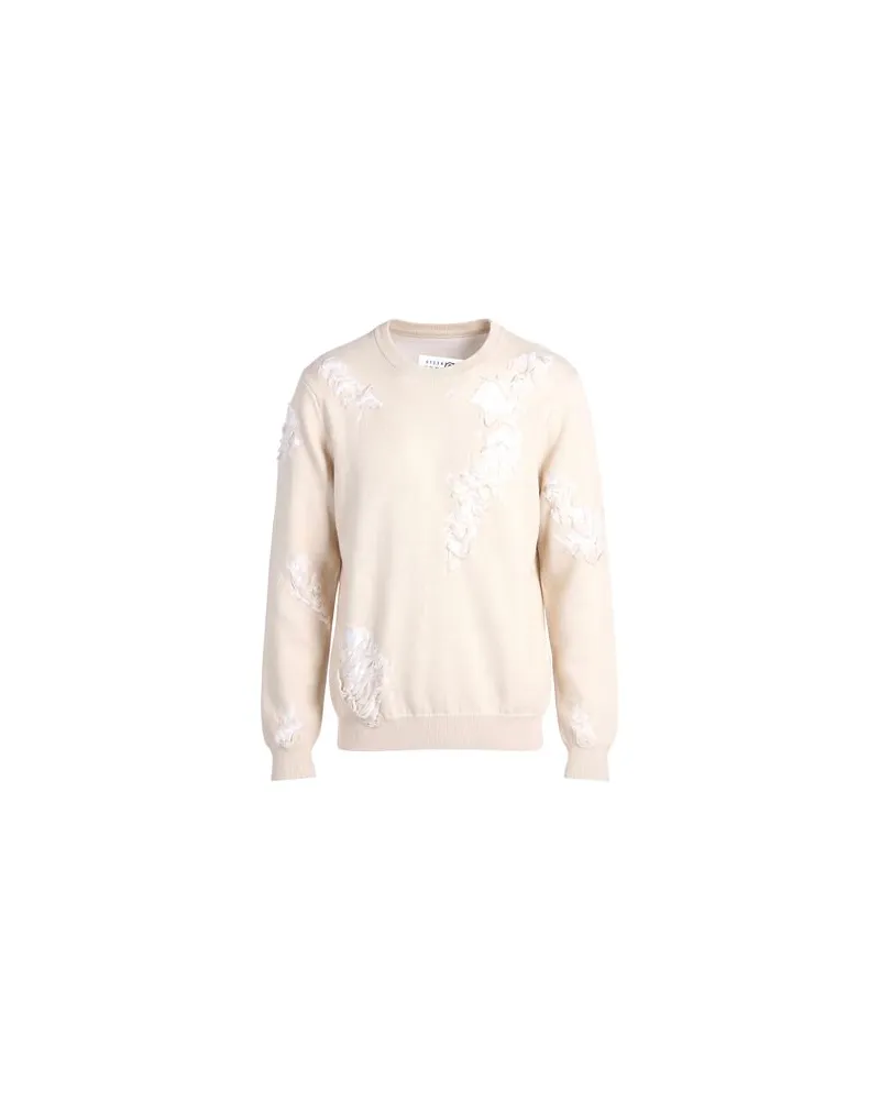 Maison Margiela STRICKWAREN - Pulloverauf YOOX.COM Cremeweiß