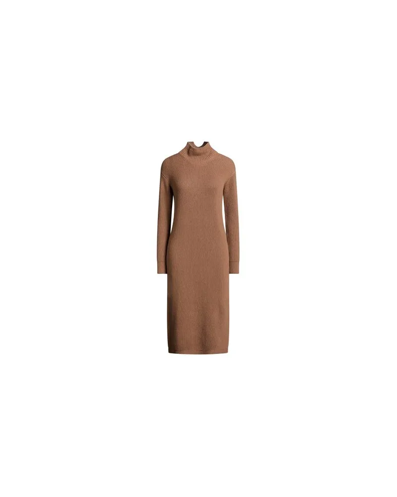 Max Mara KLEIDER - Midi-Kleiderauf YOOX.COM Braun