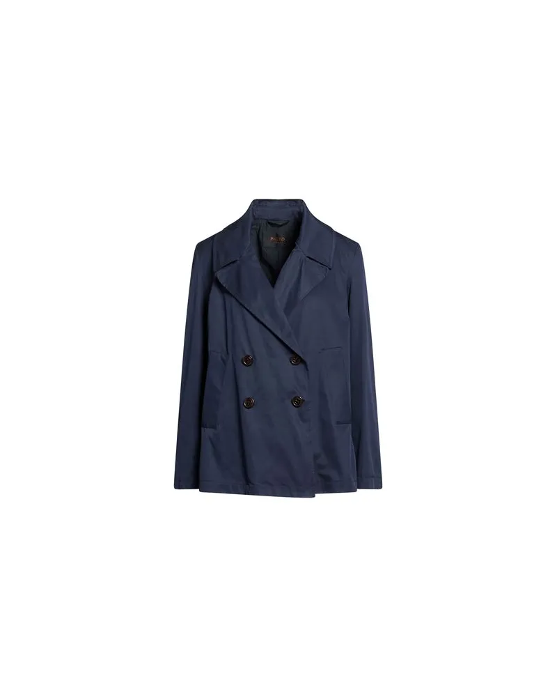 Paltò VITTORIA STAR  - JACKEN & MÄNTEL - Mäntelauf YOOX.COM Marineblau