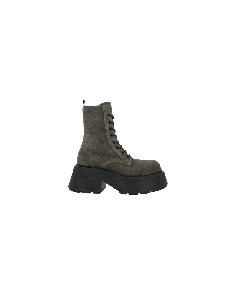 Vic Matié SCHUHE - Stiefelettenauf YOOX.COM Braungrau