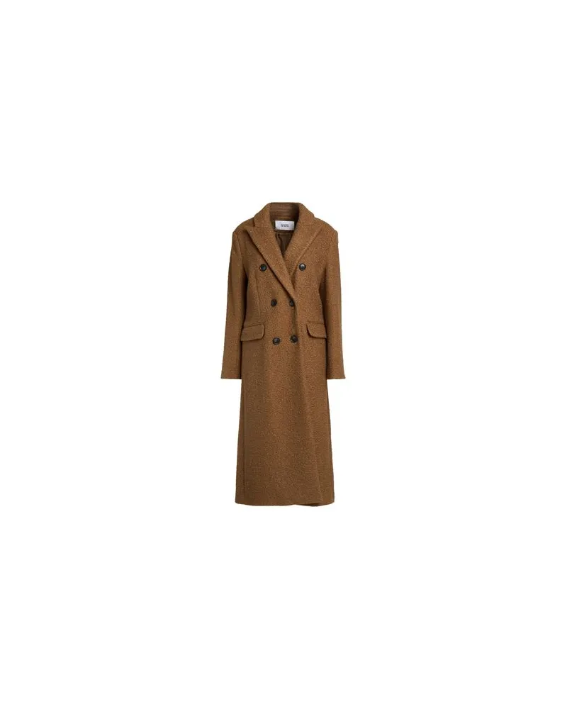 Silvian Heach JACKEN & MÄNTEL - Mäntelauf YOOX.COM Kamel