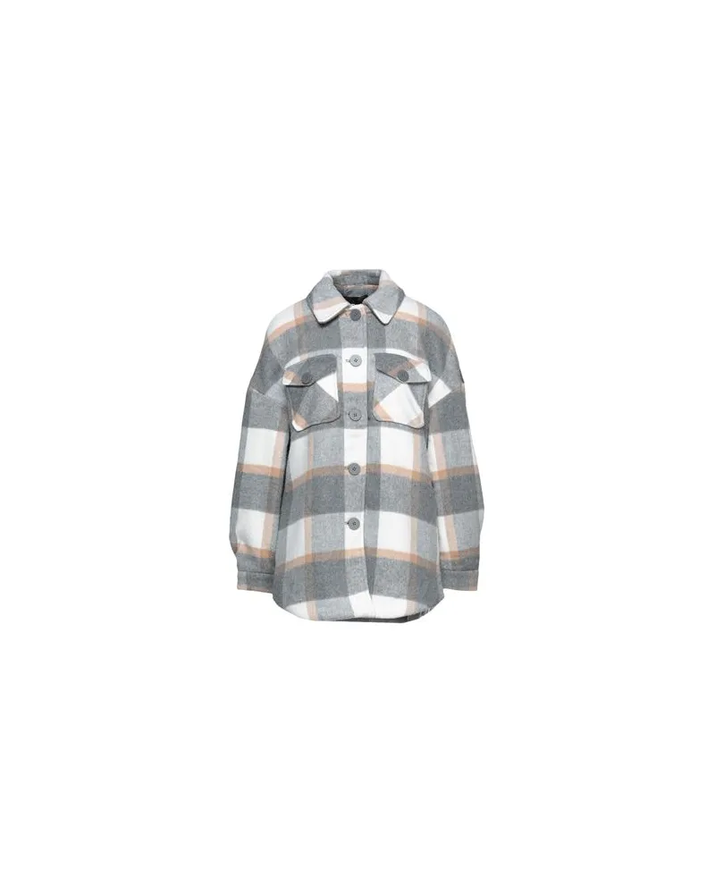 Pieces TOPS - Hemdenauf YOOX.COM Grau