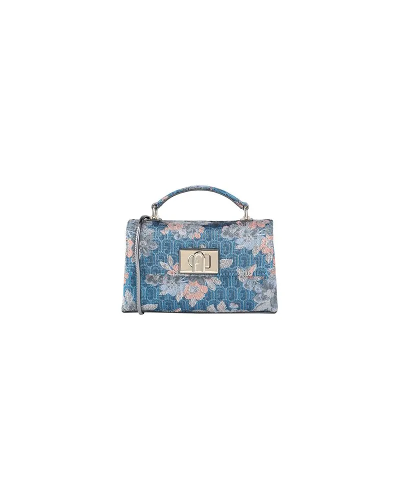 Furla 1927 MINI CROSSBODY TOP   - TASCHEN - Handtaschenauf YOOX.COM Blau
