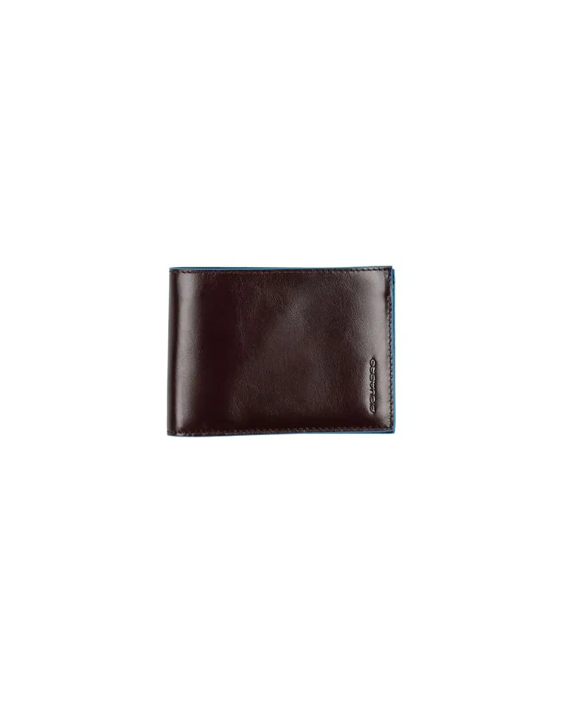 Piquadro Kleinlederwaren - Brieftaschenauf YOOX.COM Schokobraun