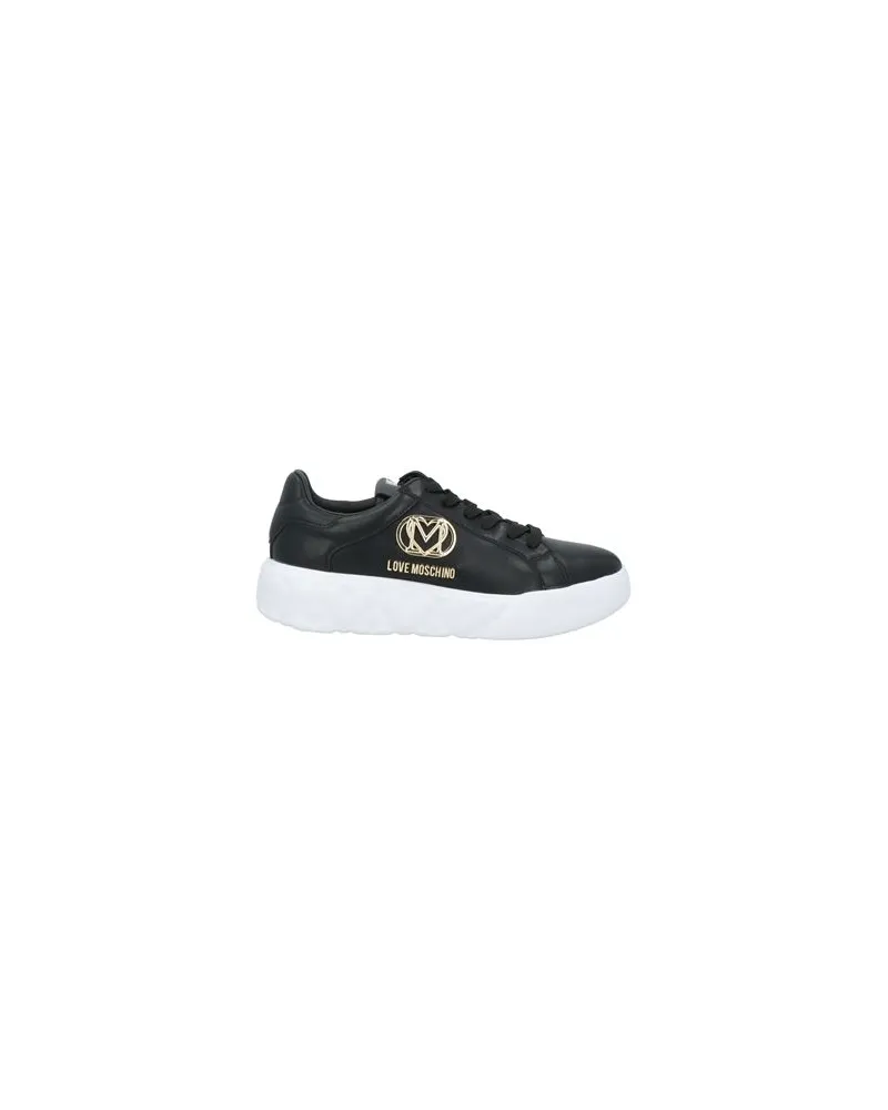 Moschino SCHUHE - Sneakersauf YOOX.COM Schwarz
