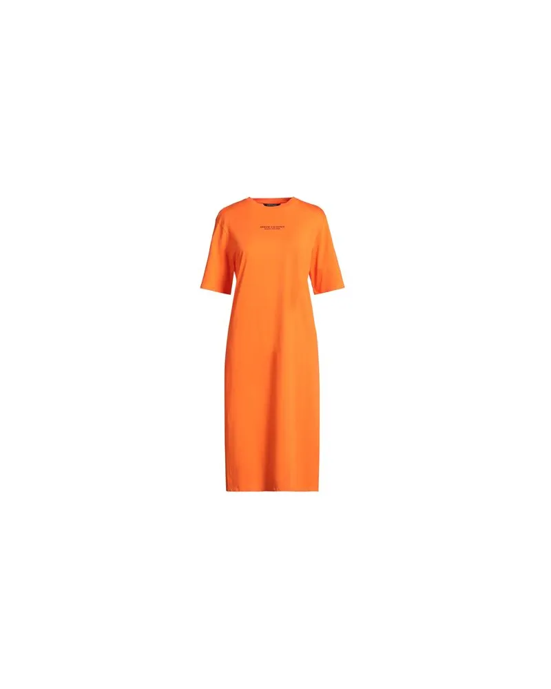 Armani Exchange KLEIDER - Midi-Kleiderauf YOOX.COM Orange