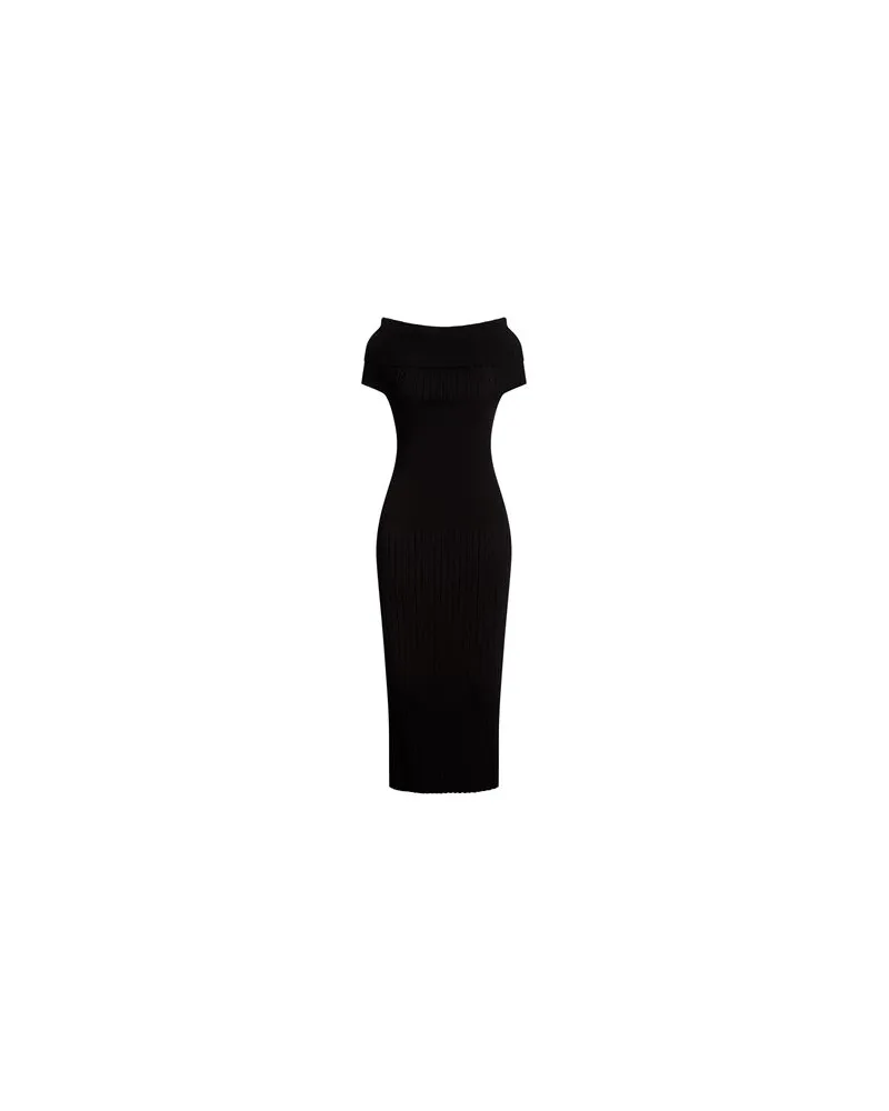 SPORTMAX KLEIDER - Midi-Kleiderauf YOOX.COM Schwarz