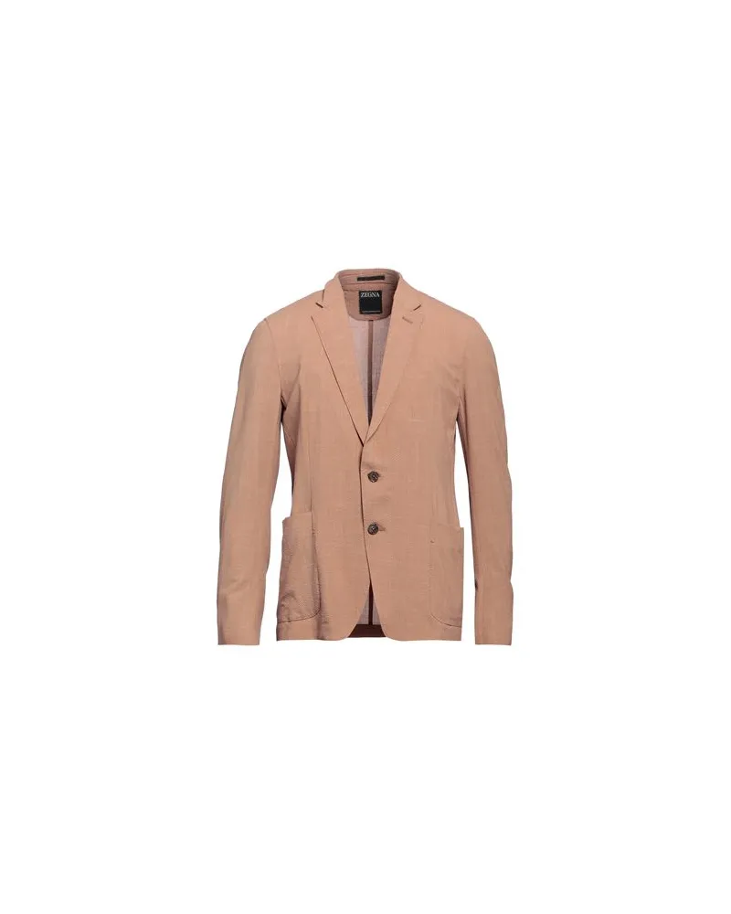 Ermenegildo Zegna ANZÜGE und CO-ORDS - Blazersauf YOOX.COM Kamel