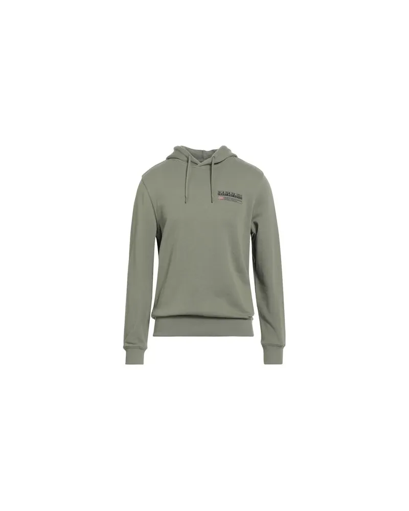 Napapijri TOPS - Sweatshirtsauf YOOX.COM Salbeigrün