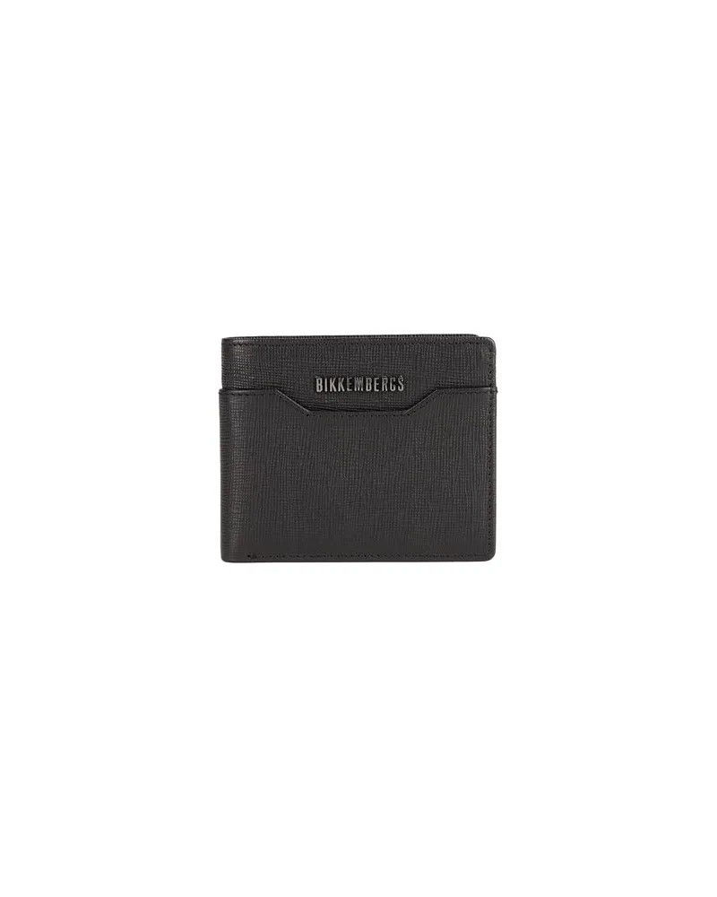 Bikkembergs Kleinlederwaren - Brieftaschenauf YOOX.COM Schwarz