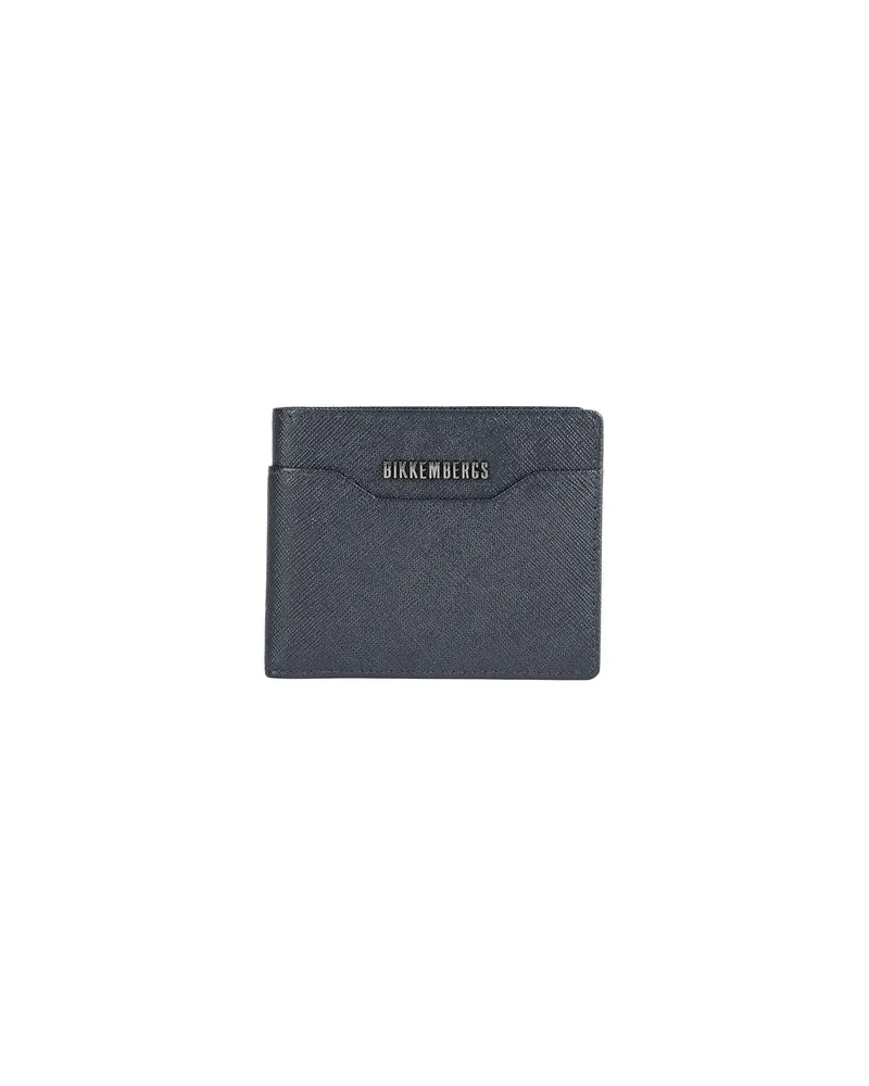 Bikkembergs Kleinlederwaren - Brieftaschenauf YOOX.COM Nachtblau