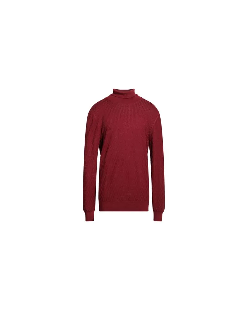 Tagliatore STRICKWAREN - Rollkragenpulloverauf YOOX.COM Ziegelrot