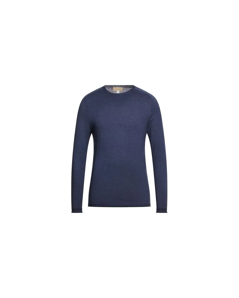 120% Lino STRICKWAREN - Pulloverauf YOOX.COM Marineblau